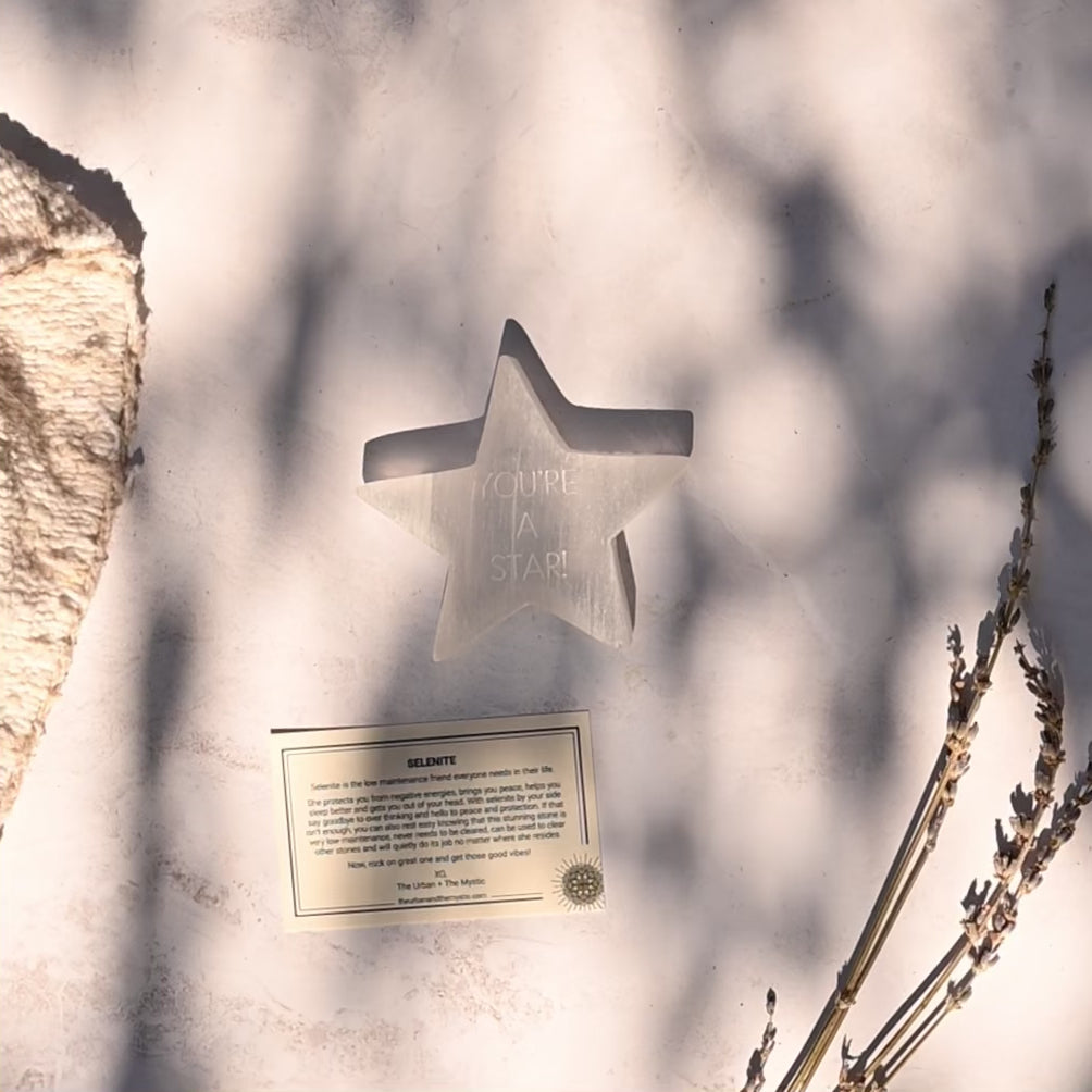 Selenite Star